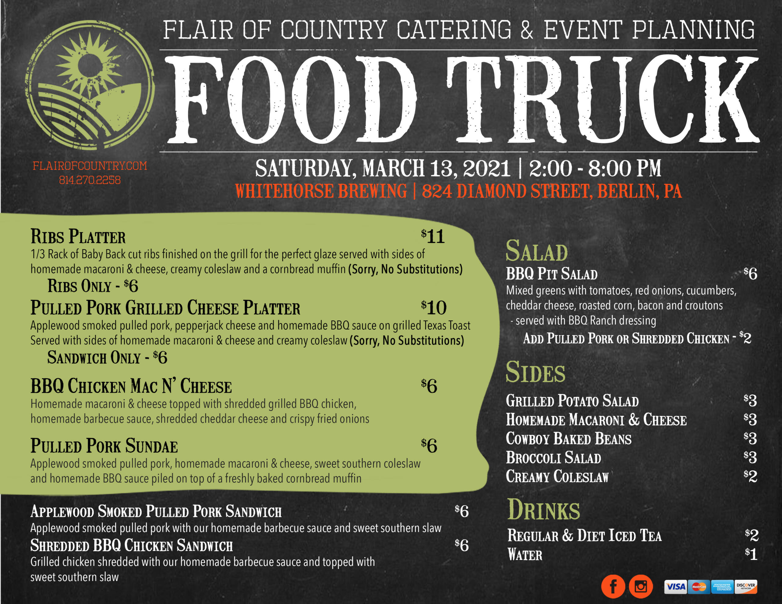 Flair of Country - Food Truck - Johnstown, Pennsylvania